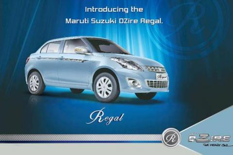 Maruti launches limited edition Dzire Regal Team BHP